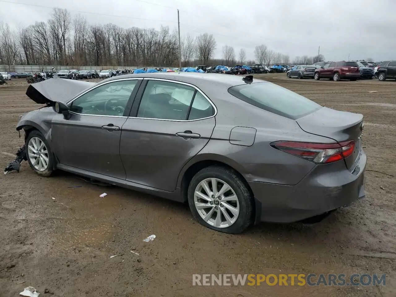 2 fotografías del automóvil dañado 4T1C11AK8PU112043 TOYOTA CAMRY 2023