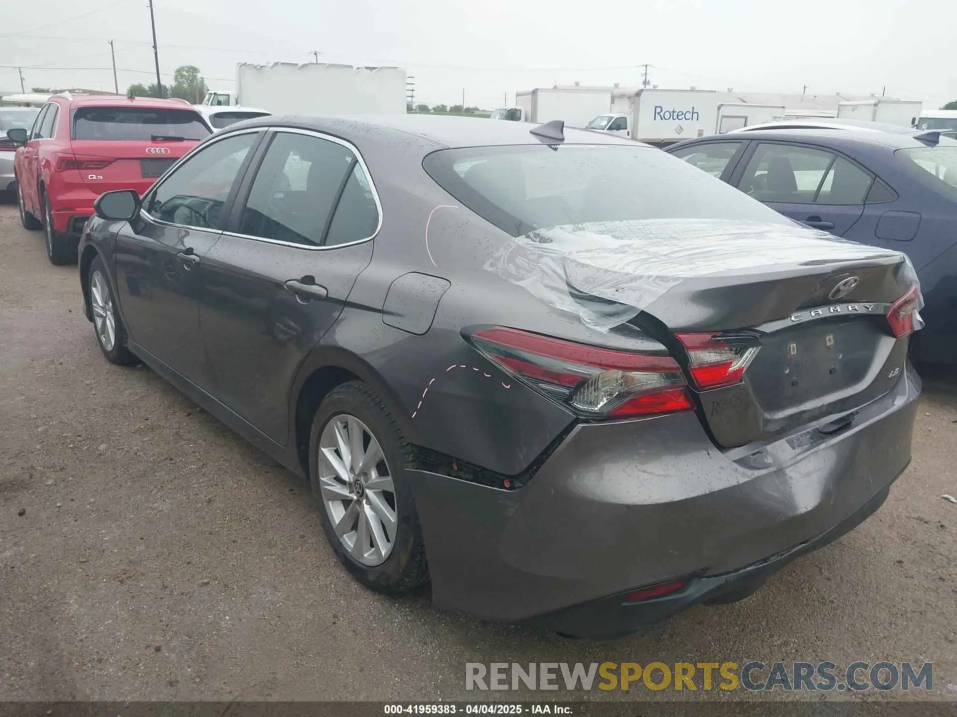 3 fotografías del automóvil dañado 4T1C11AK8PU121390 TOYOTA CAMRY 2023