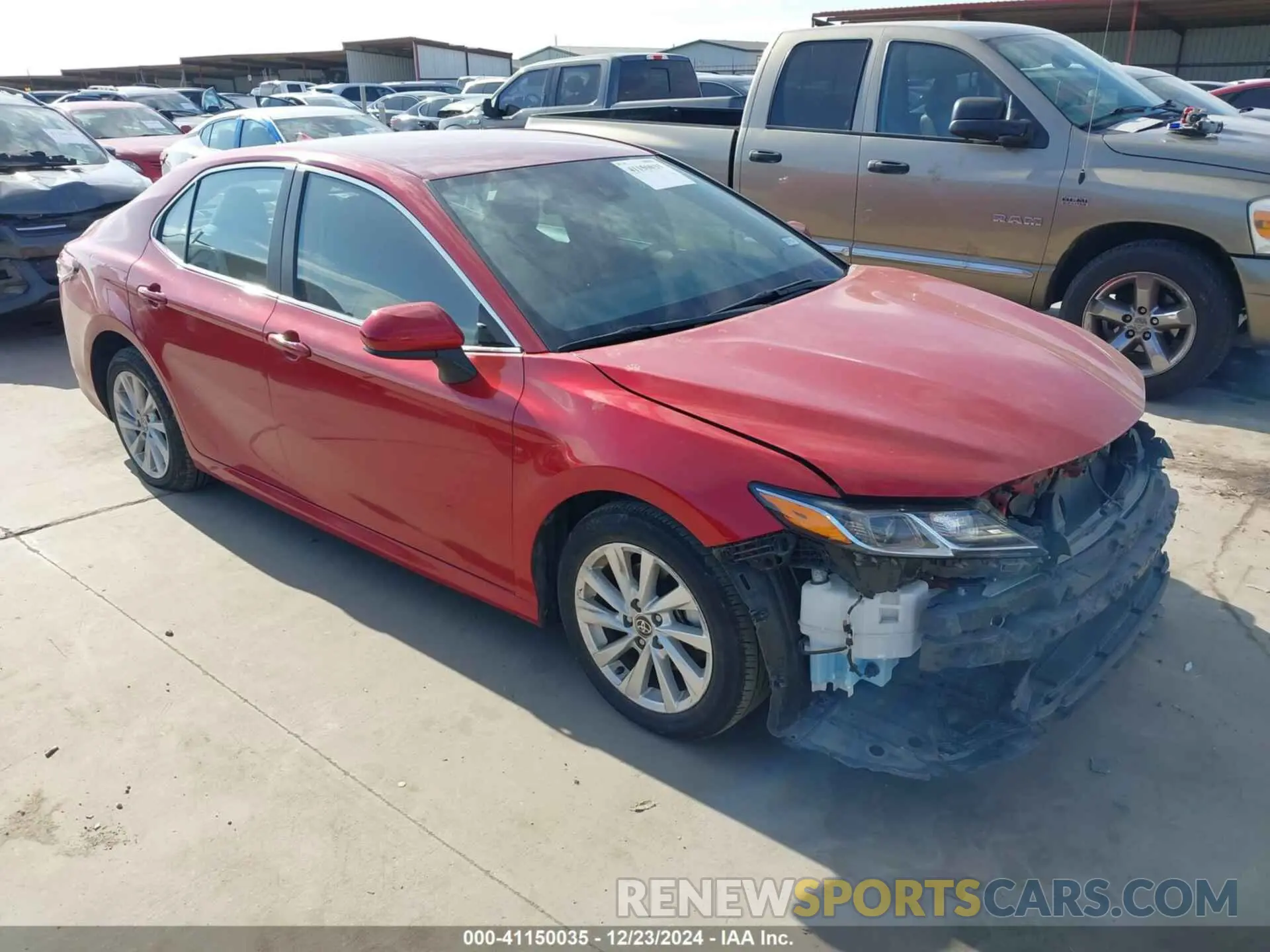 1 fotografías del automóvil dañado 4T1C11AK8PU130297 TOYOTA CAMRY 2023