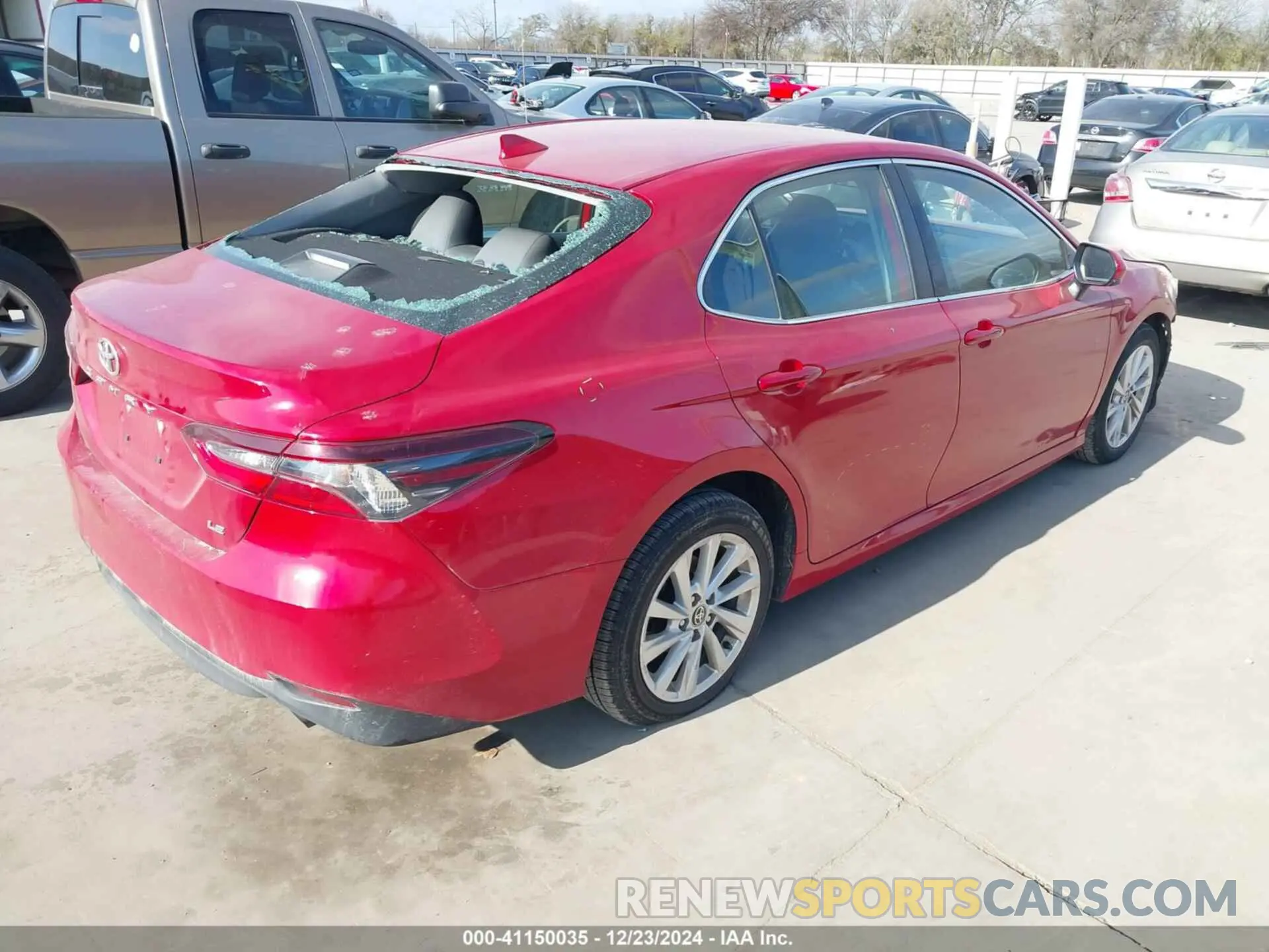 4 fotografías del automóvil dañado 4T1C11AK8PU130297 TOYOTA CAMRY 2023