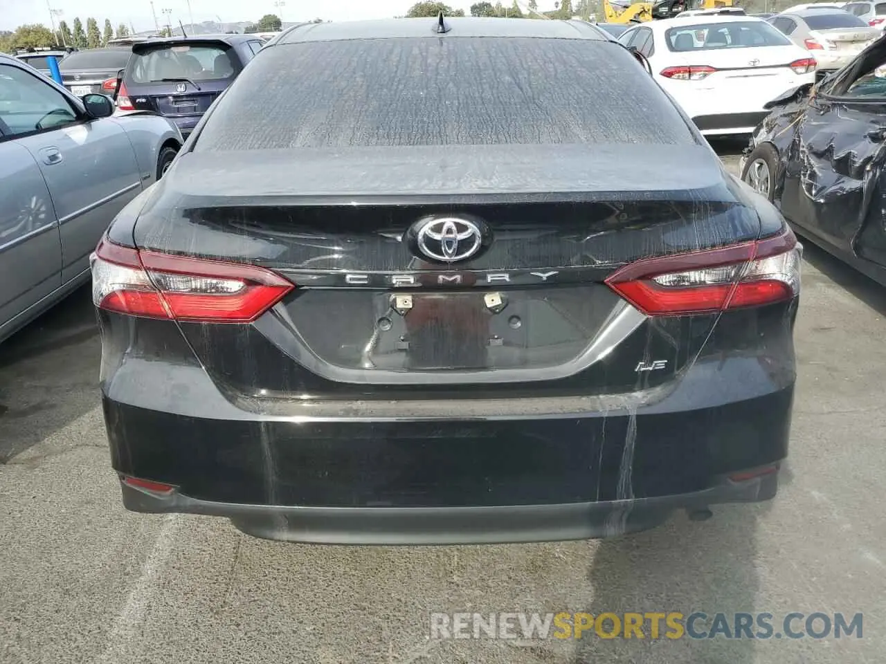 6 fotografías del automóvil dañado 4T1C11AK8PU134382 TOYOTA CAMRY 2023