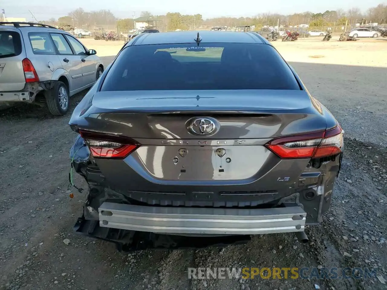 6 fotografías del automóvil dañado 4T1C11AK8PU726915 TOYOTA CAMRY 2023