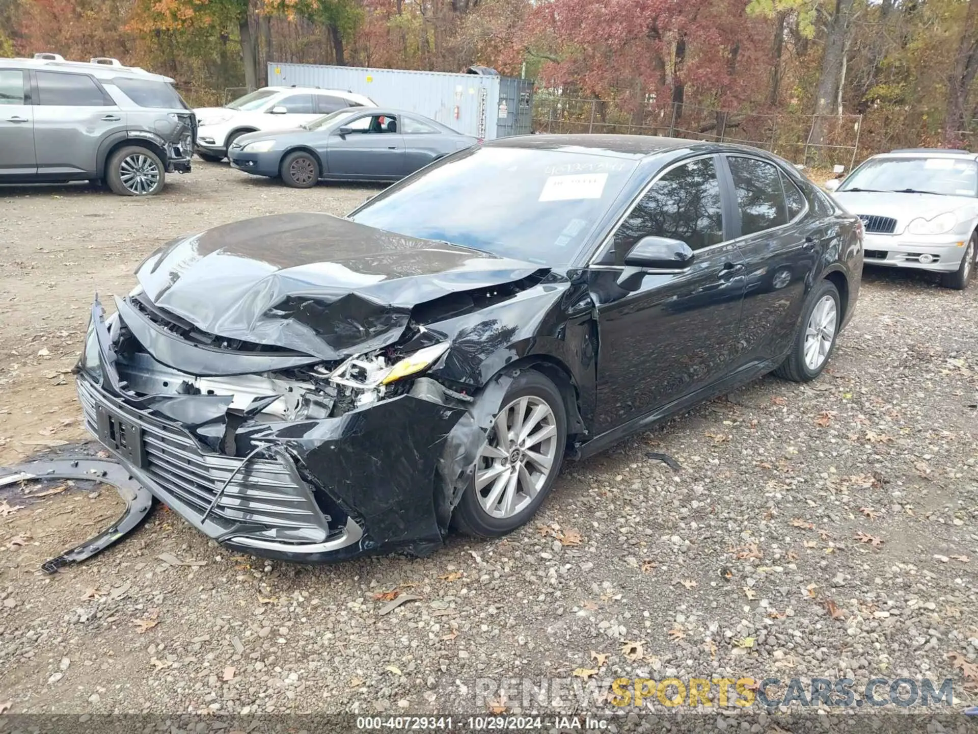 2 fotografías del automóvil dañado 4T1C11AK8PU827422 TOYOTA CAMRY 2023