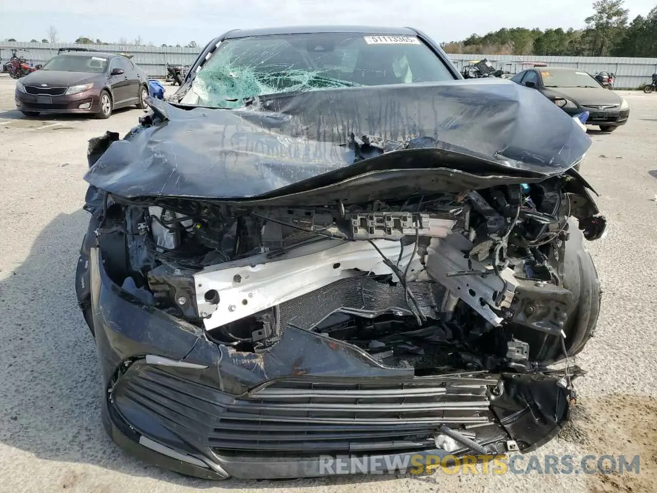 5 fotografías del automóvil dañado 4T1C11AK9PU109233 TOYOTA CAMRY 2023