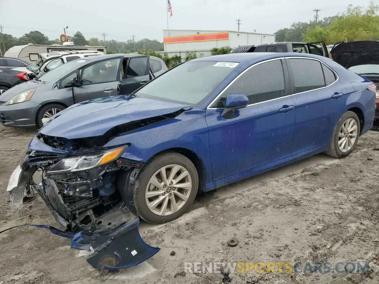 1 fotografías del automóvil dañado 4T1C11AK9PU153233 TOYOTA CAMRY 2023