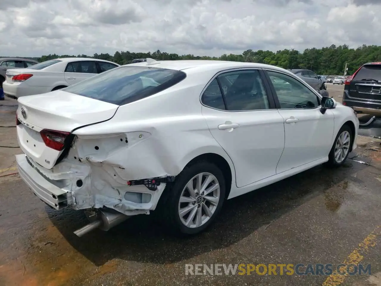 3 fotografías del automóvil dañado 4T1C11AK9PU730729 TOYOTA CAMRY 2023