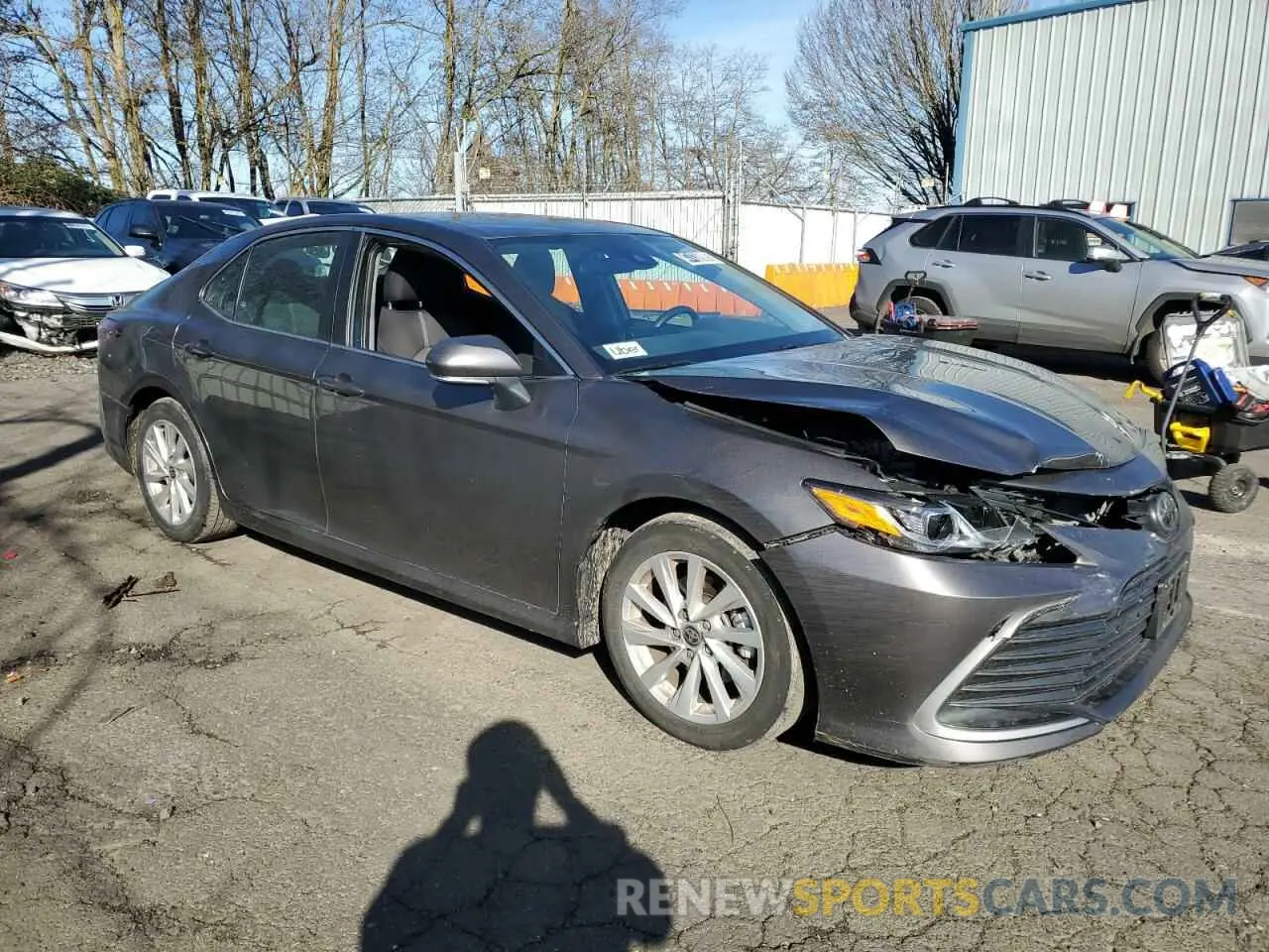 4 fotografías del automóvil dañado 4T1C11AK9PU809205 TOYOTA CAMRY 2023