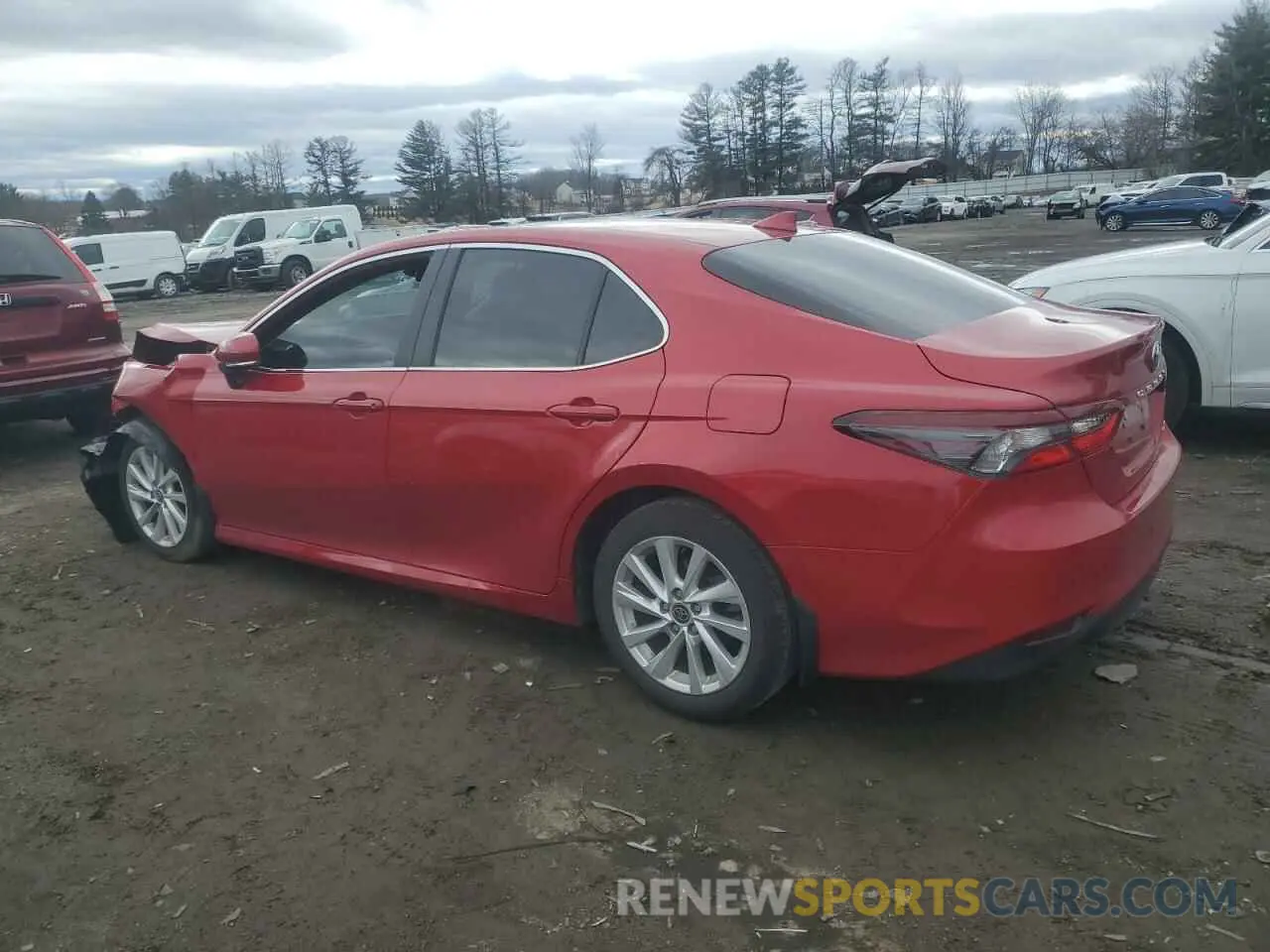 2 fotografías del automóvil dañado 4T1C11AKXPU167917 TOYOTA CAMRY 2023