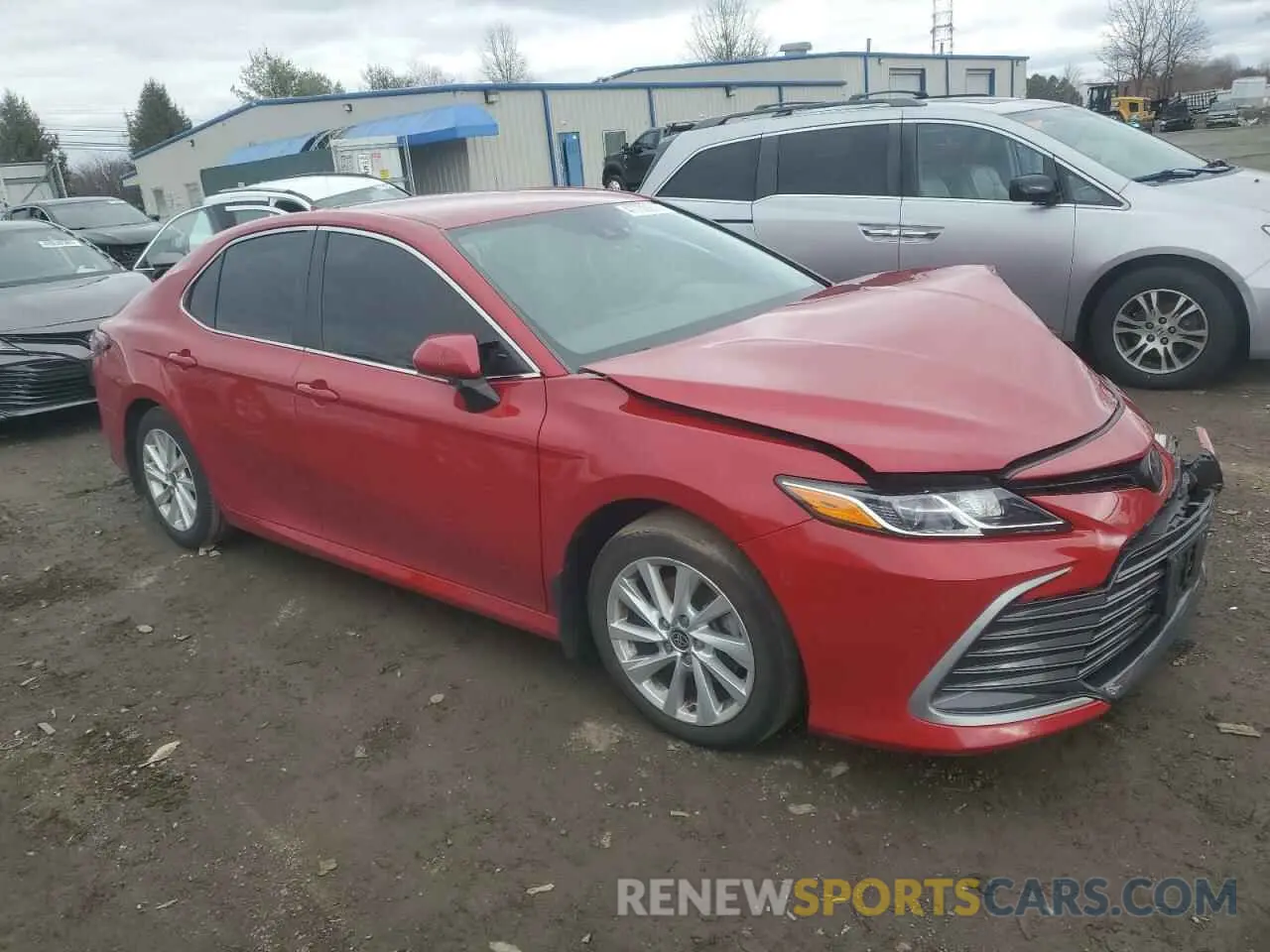 4 fotografías del automóvil dañado 4T1C11AKXPU167917 TOYOTA CAMRY 2023