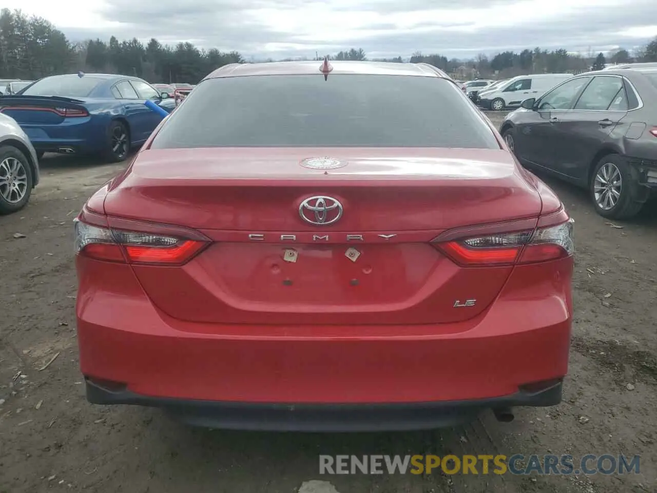 6 fotografías del automóvil dañado 4T1C11AKXPU167917 TOYOTA CAMRY 2023