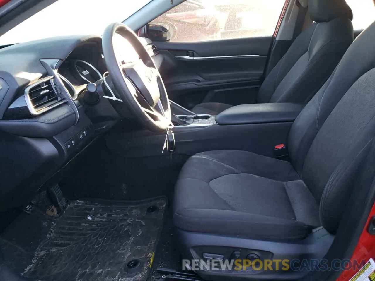 7 fotografías del automóvil dañado 4T1C11AKXPU167917 TOYOTA CAMRY 2023