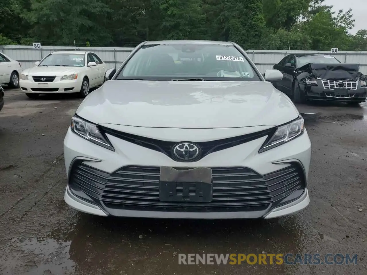 5 fotografías del automóvil dañado 4T1C11AKXPU180196 TOYOTA CAMRY 2023