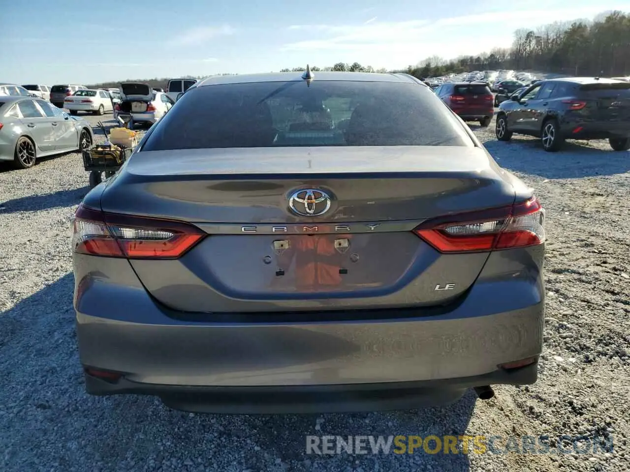6 fotografías del automóvil dañado 4T1C11AKXPU721926 TOYOTA CAMRY 2023