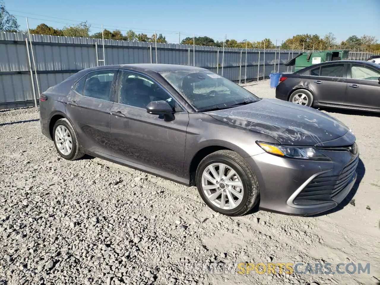 4 fotografías del automóvil dañado 4T1C11AKXPU742579 TOYOTA CAMRY 2023