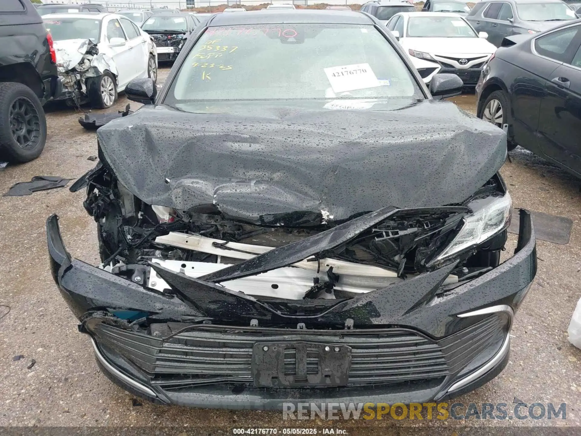 6 fotografías del automóvil dañado 4T1C11AKXPU766851 TOYOTA CAMRY 2023