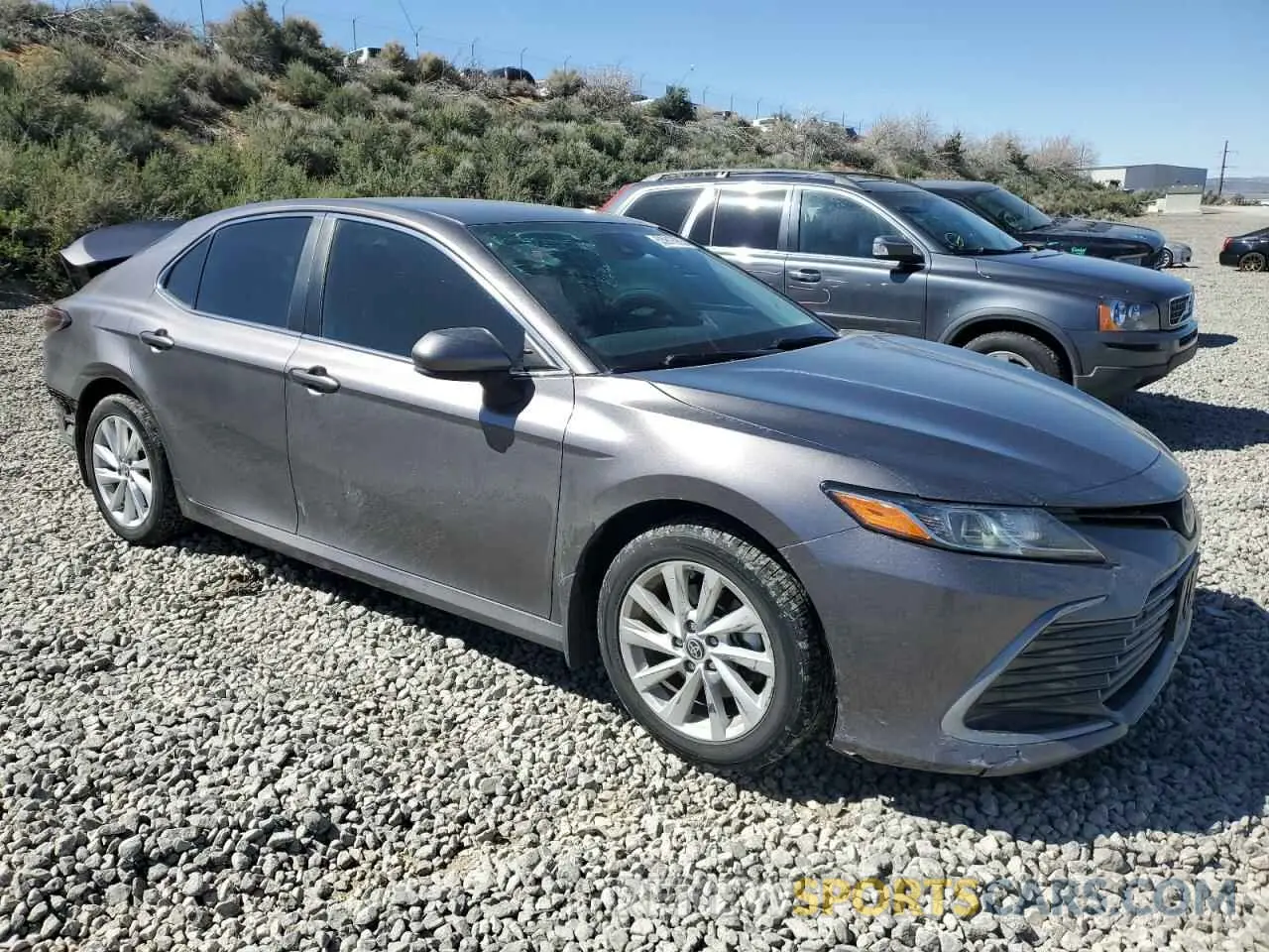4 fotografías del automóvil dañado 4T1C11BK0PU075116 TOYOTA CAMRY 2023