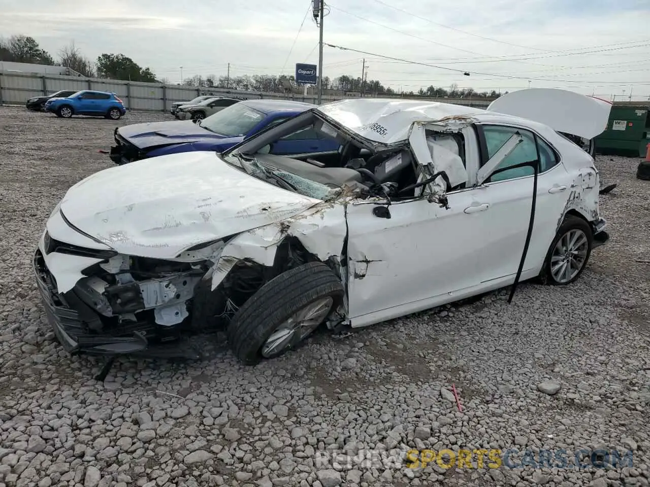 1 fotografías del automóvil dañado 4T1C11BK2PU099823 TOYOTA CAMRY 2023