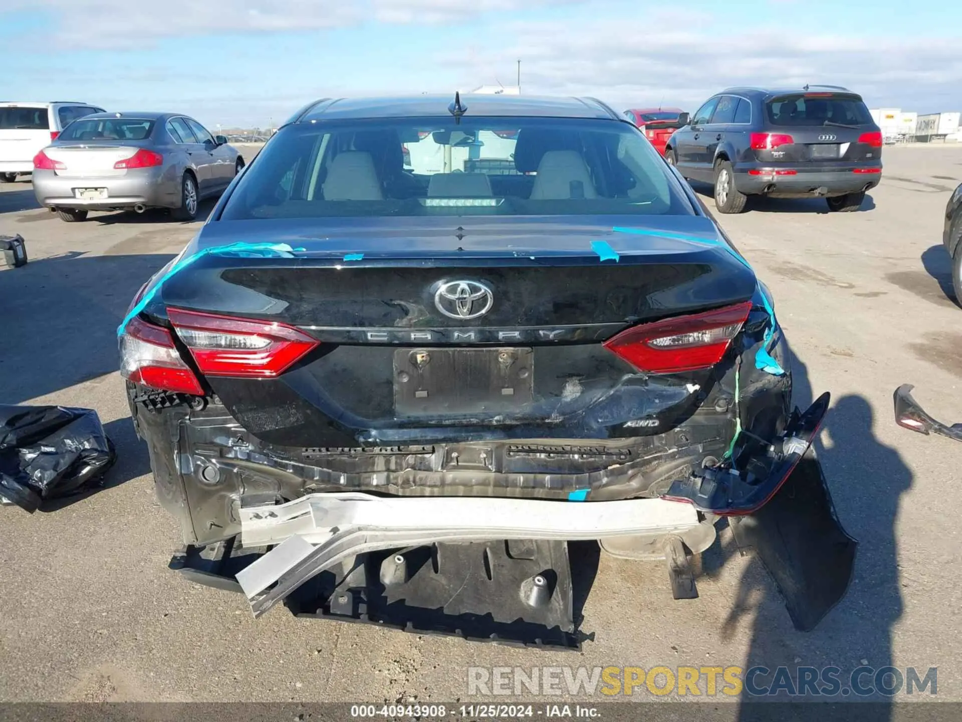 17 fotografías del automóvil dañado 4T1C11BK3PU091620 TOYOTA CAMRY 2023