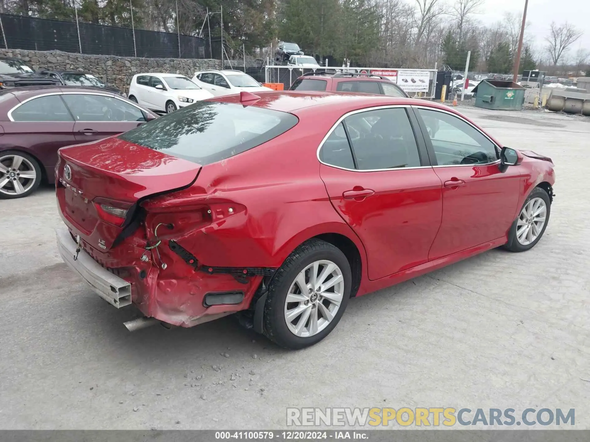 4 fotografías del automóvil dañado 4T1C11BK8PU074392 TOYOTA CAMRY 2023