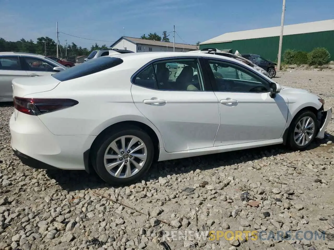 3 fotografías del automóvil dañado 4T1C11BK9PU076670 TOYOTA CAMRY 2023