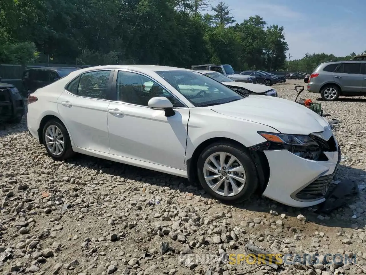 4 fotografías del automóvil dañado 4T1C11BK9PU076670 TOYOTA CAMRY 2023