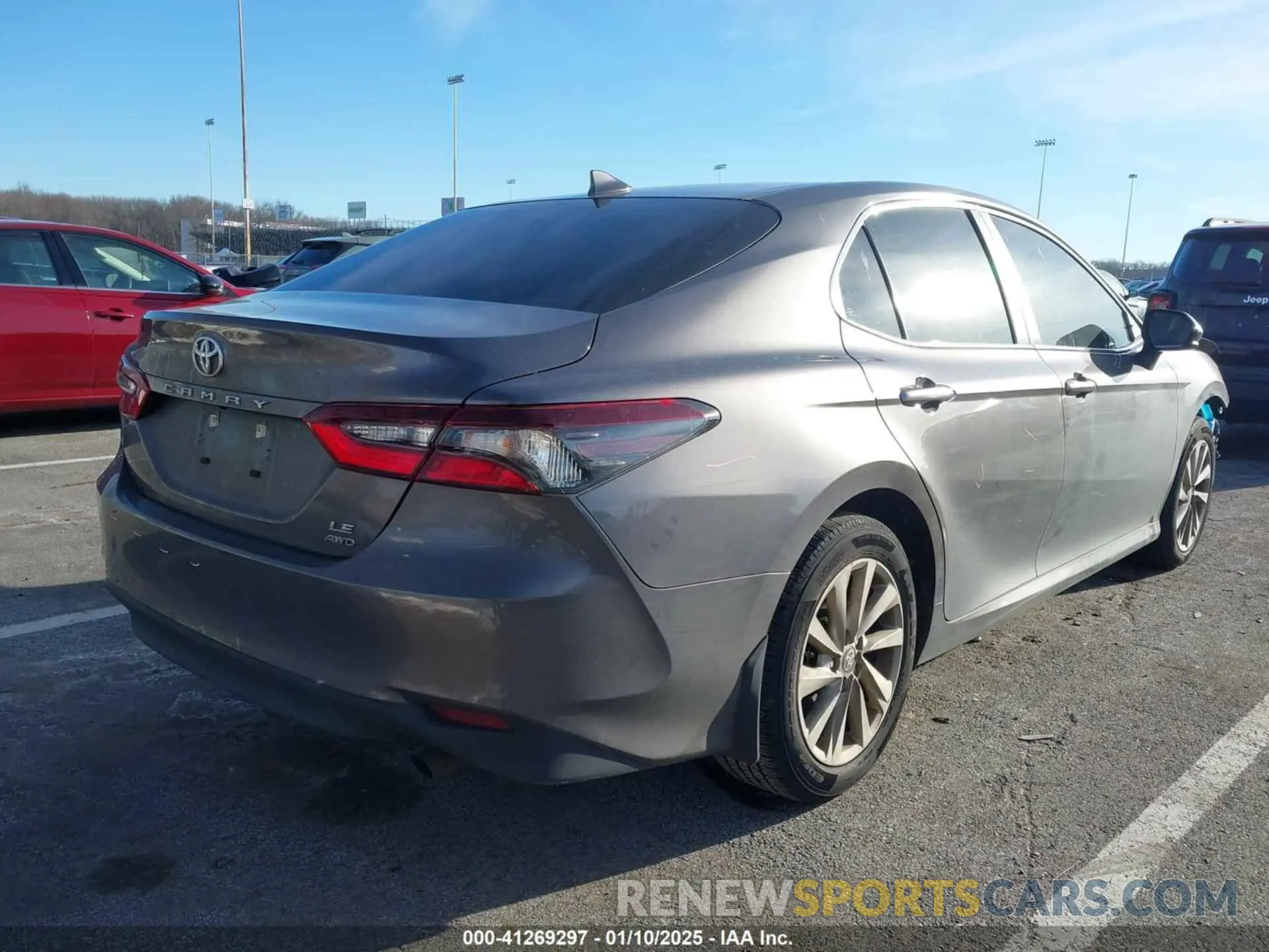 4 fotografías del automóvil dañado 4T1C11BK9PU102684 TOYOTA CAMRY 2023