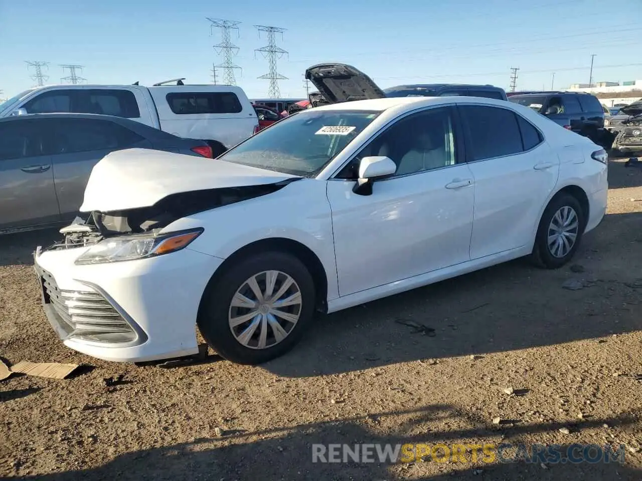 1 fotografías del automóvil dañado 4T1C31AK0PU049501 TOYOTA CAMRY 2023