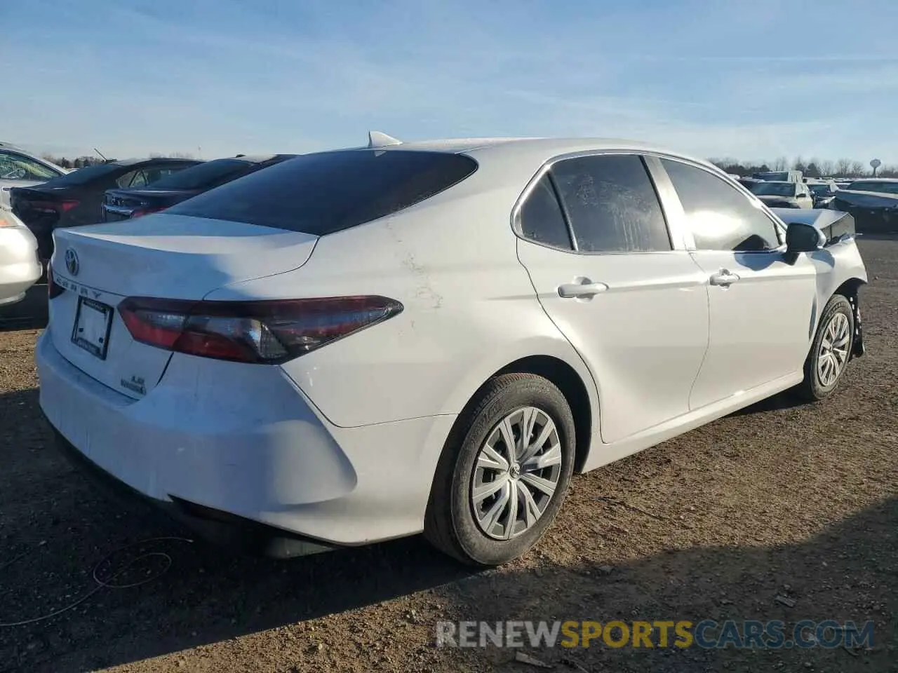 3 fotografías del automóvil dañado 4T1C31AK0PU049501 TOYOTA CAMRY 2023