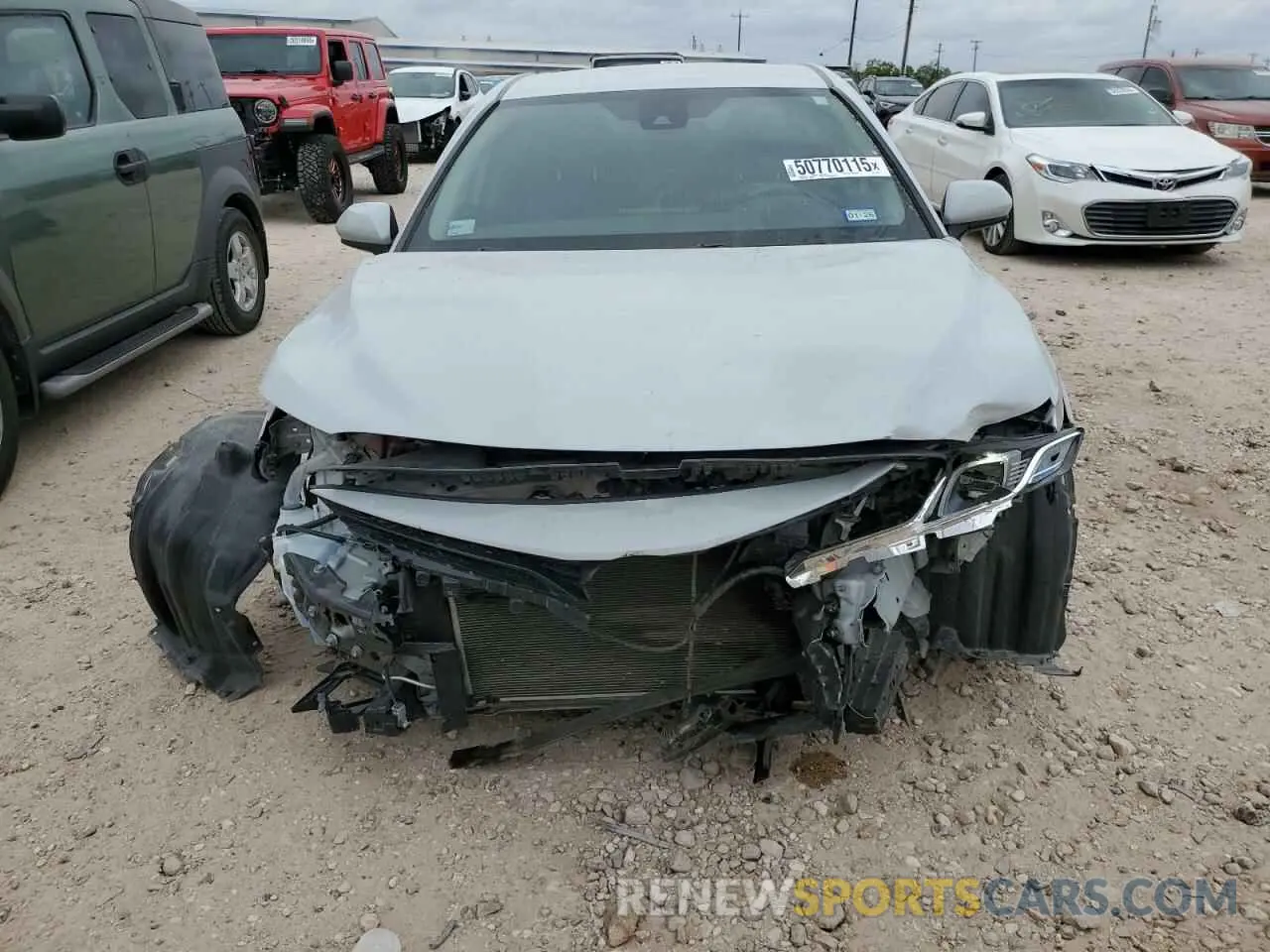 5 fotografías del automóvil dañado 4T1C31AK2PU052321 TOYOTA CAMRY 2023
