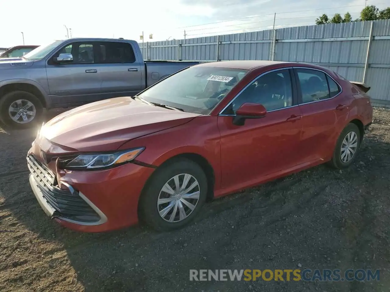 1 fotografías del automóvil dañado 4T1C31AK3PU056717 TOYOTA CAMRY 2023