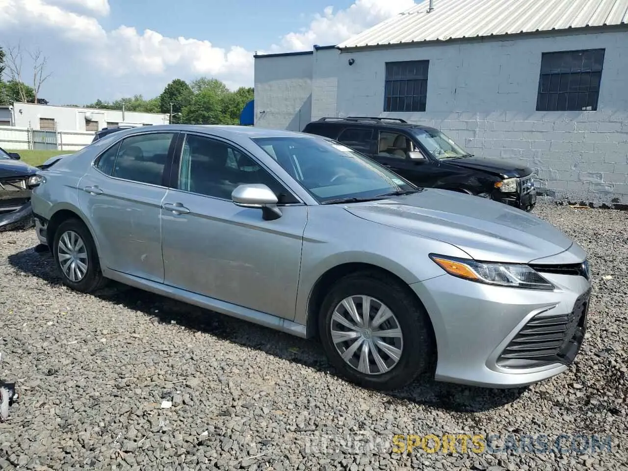 4 fotografías del automóvil dañado 4T1C31AK3PU607342 TOYOTA CAMRY 2023