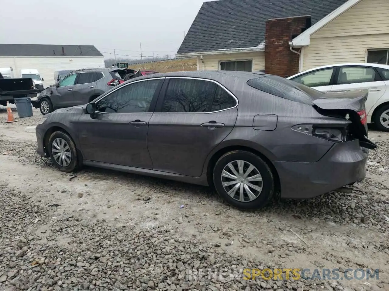 2 fotografías del automóvil dañado 4T1C31AK5PU601395 TOYOTA CAMRY 2023