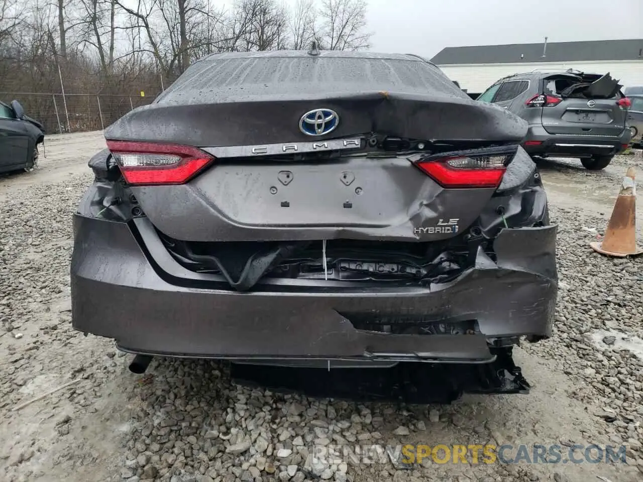 6 fotografías del automóvil dañado 4T1C31AK5PU601395 TOYOTA CAMRY 2023