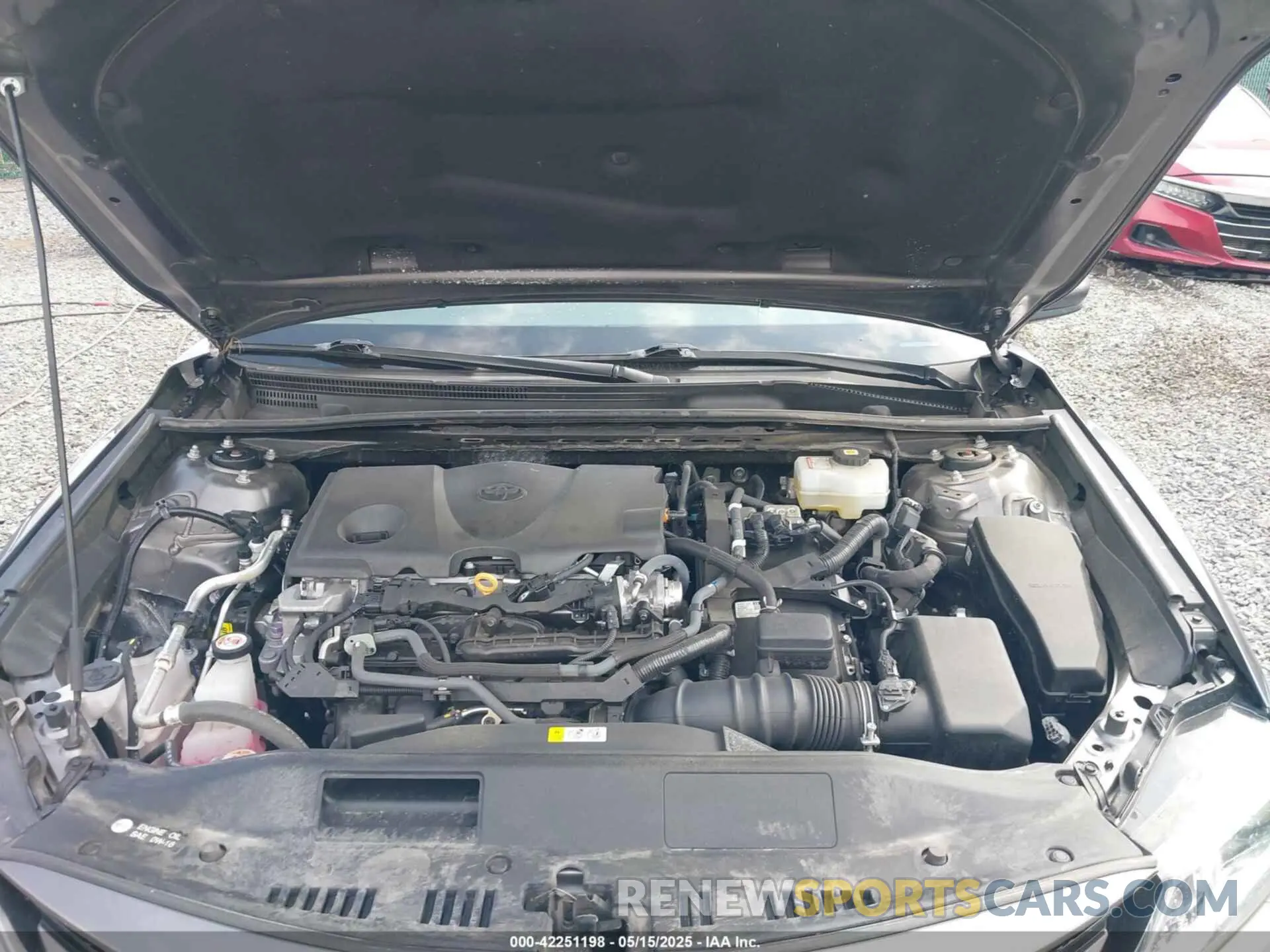 10 fotografías del automóvil dañado 4T1C31AK7PU602628 TOYOTA CAMRY 2023