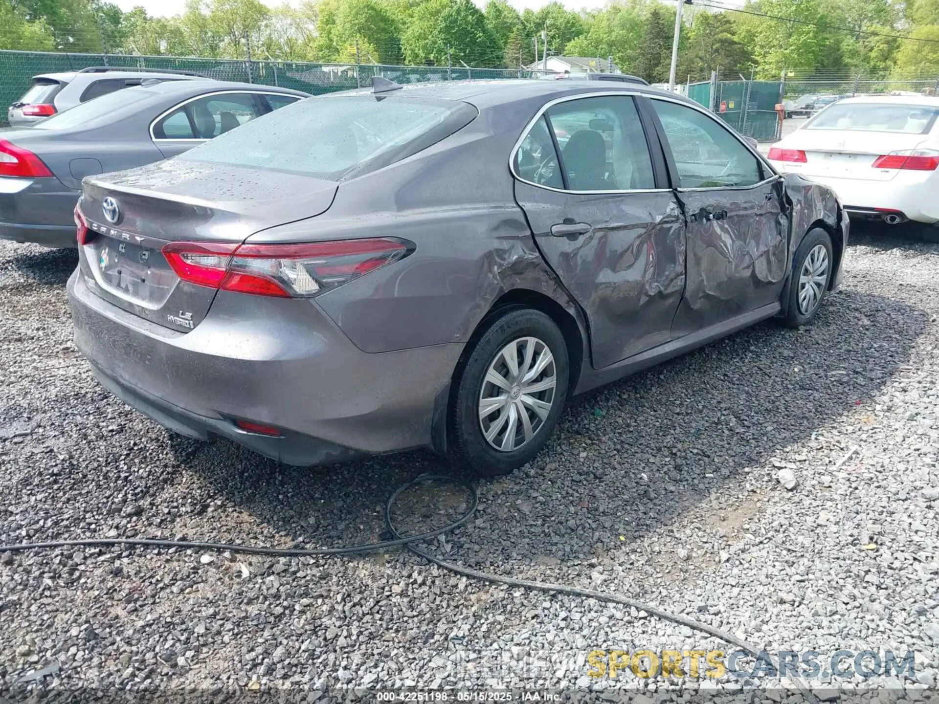 4 fotografías del automóvil dañado 4T1C31AK7PU602628 TOYOTA CAMRY 2023
