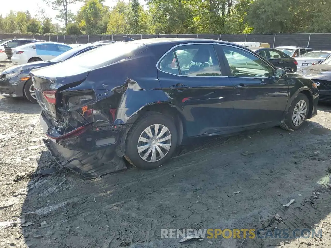 3 fotografías del automóvil dañado 4T1C31AK8PU600564 TOYOTA CAMRY 2023
