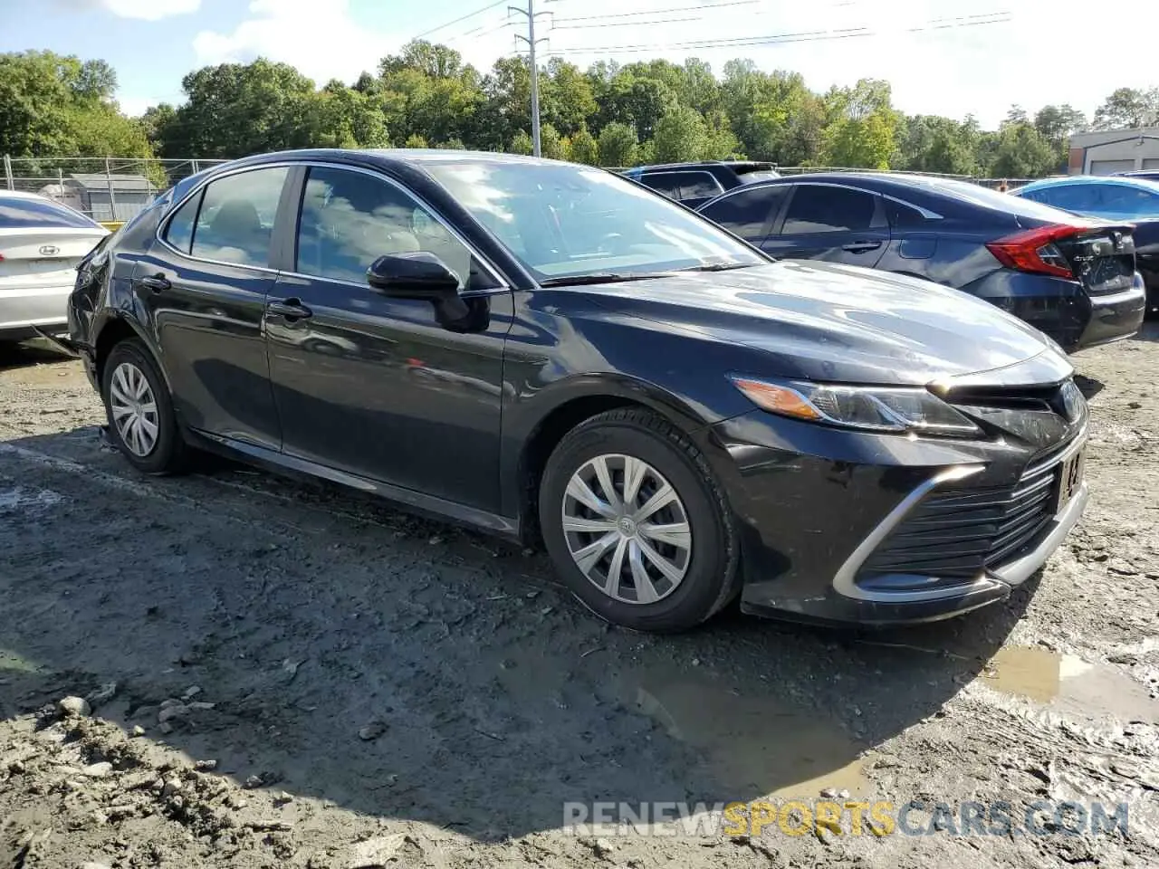 4 fotografías del automóvil dañado 4T1C31AK8PU600564 TOYOTA CAMRY 2023