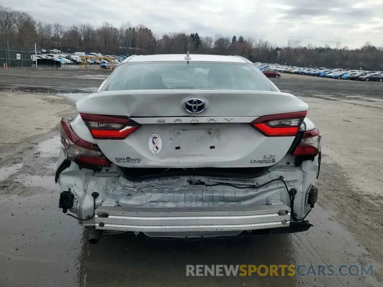 6 fotografías del automóvil dañado 4T1C31AK9PU054390 TOYOTA CAMRY 2023