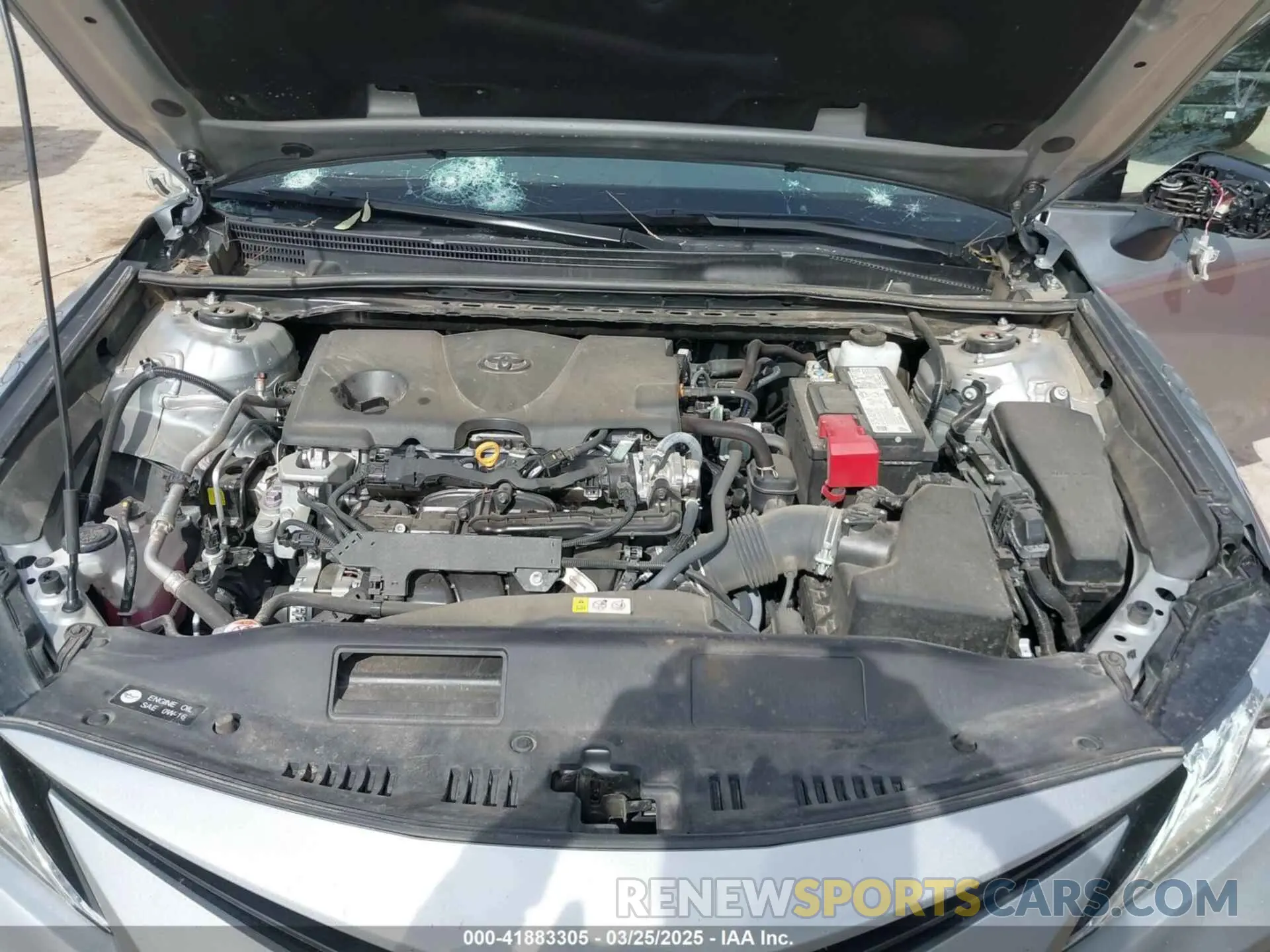 10 fotografías del automóvil dañado 4T1F11AK1PU817988 TOYOTA CAMRY 2023