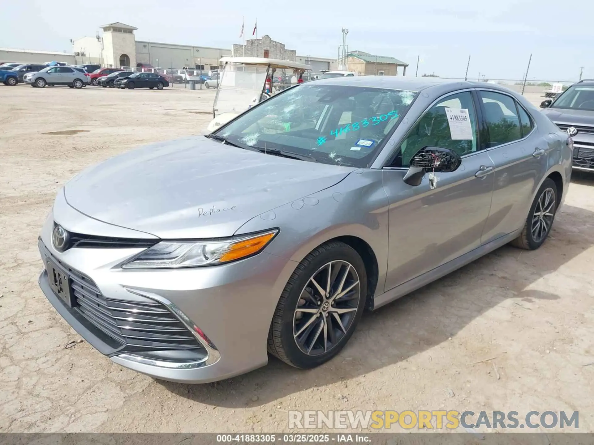 2 fotografías del automóvil dañado 4T1F11AK1PU817988 TOYOTA CAMRY 2023