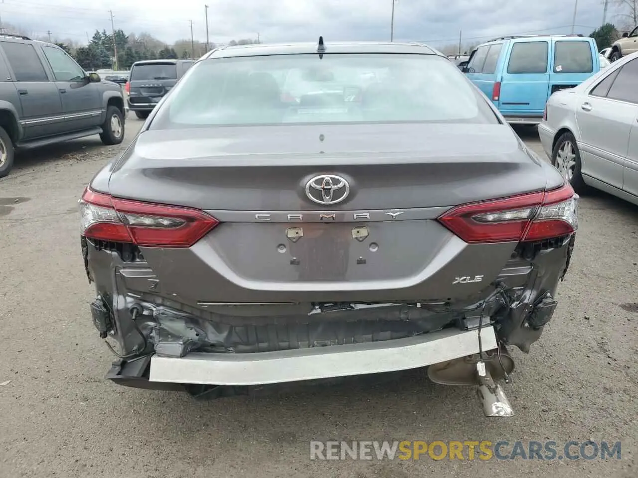 6 fotografías del automóvil dañado 4T1F11AK2PU779784 TOYOTA CAMRY 2023