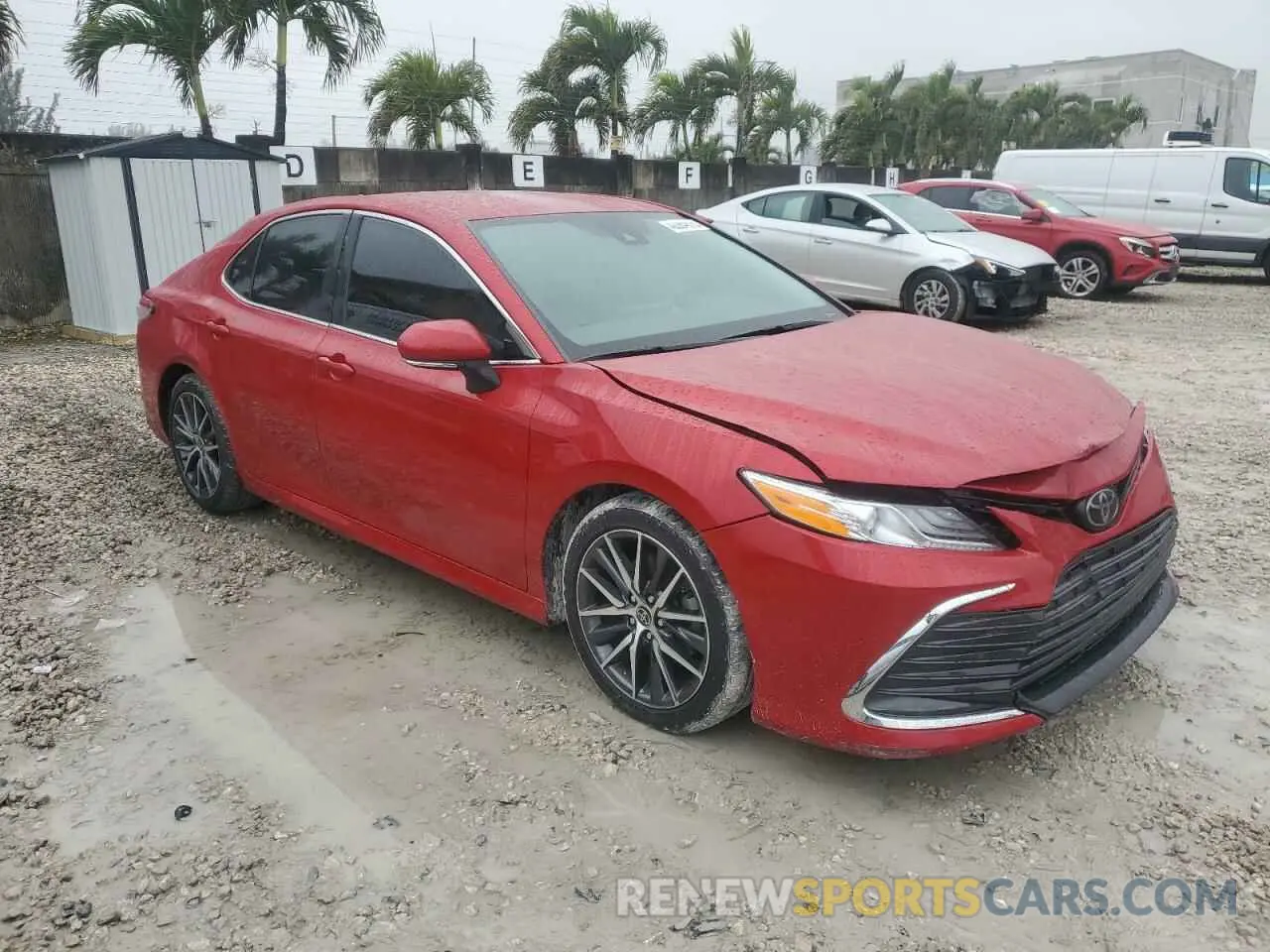 4 fotografías del automóvil dañado 4T1F11AK9PU092740 TOYOTA CAMRY 2023