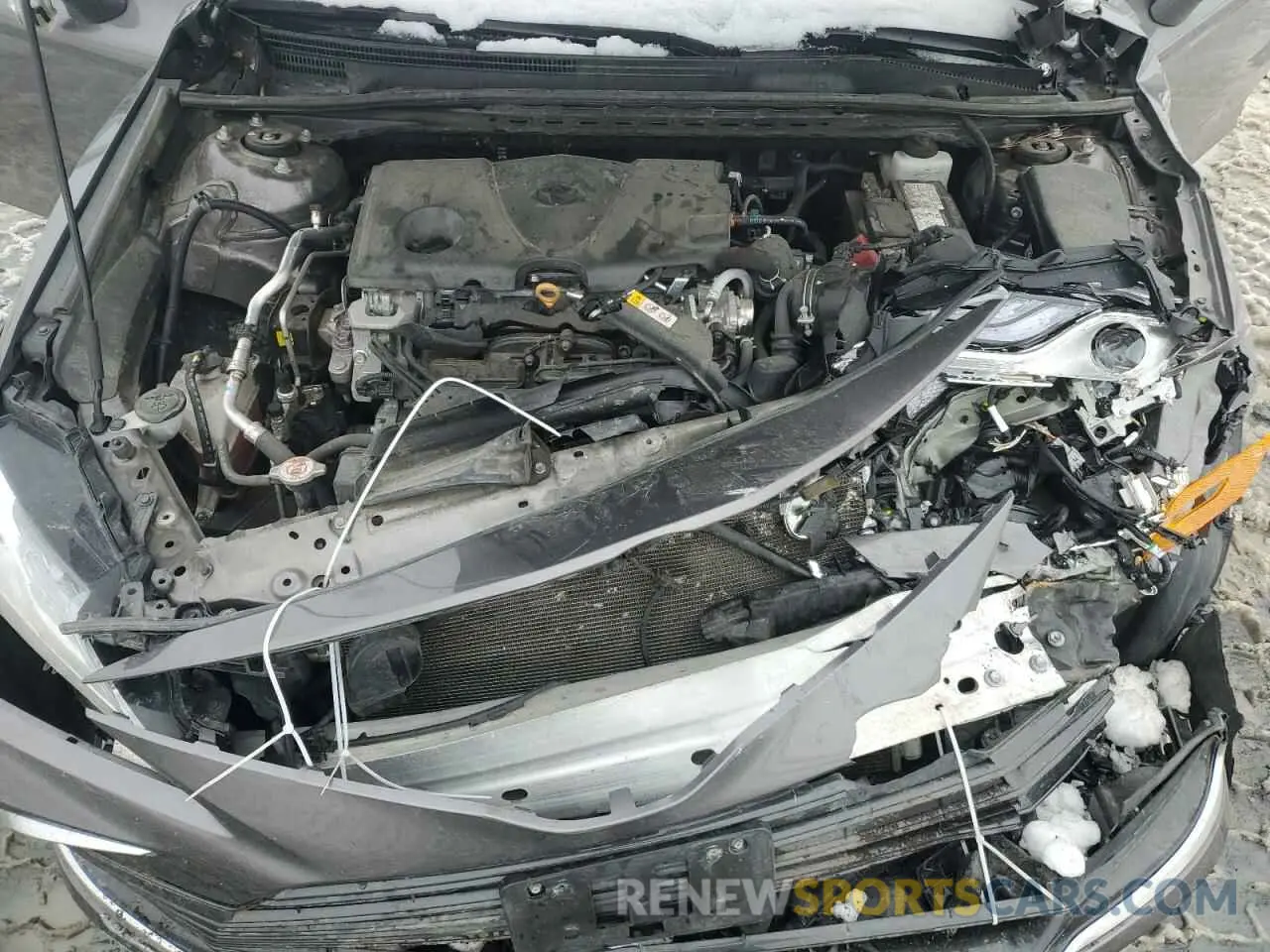 12 fotografías del automóvil dañado 4T1F11AK9PU124764 TOYOTA CAMRY 2023