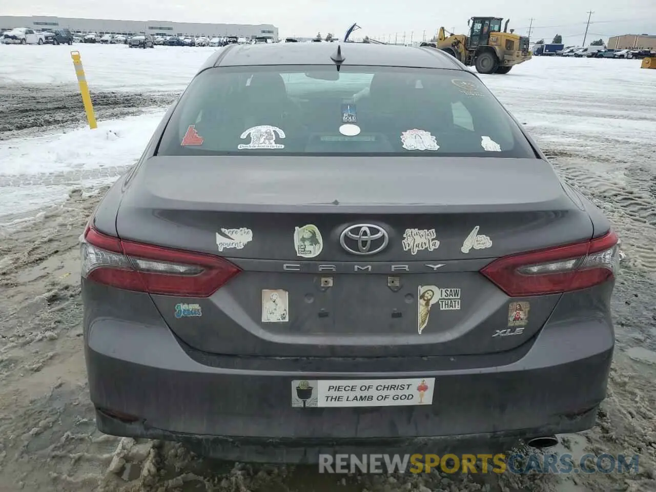 6 fotografías del automóvil dañado 4T1F11AK9PU124764 TOYOTA CAMRY 2023