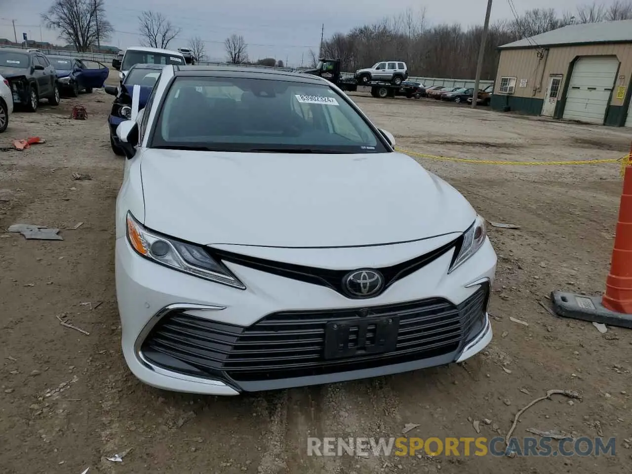 5 fotografías del automóvil dañado 4T1F11AKXPU743843 TOYOTA CAMRY 2023