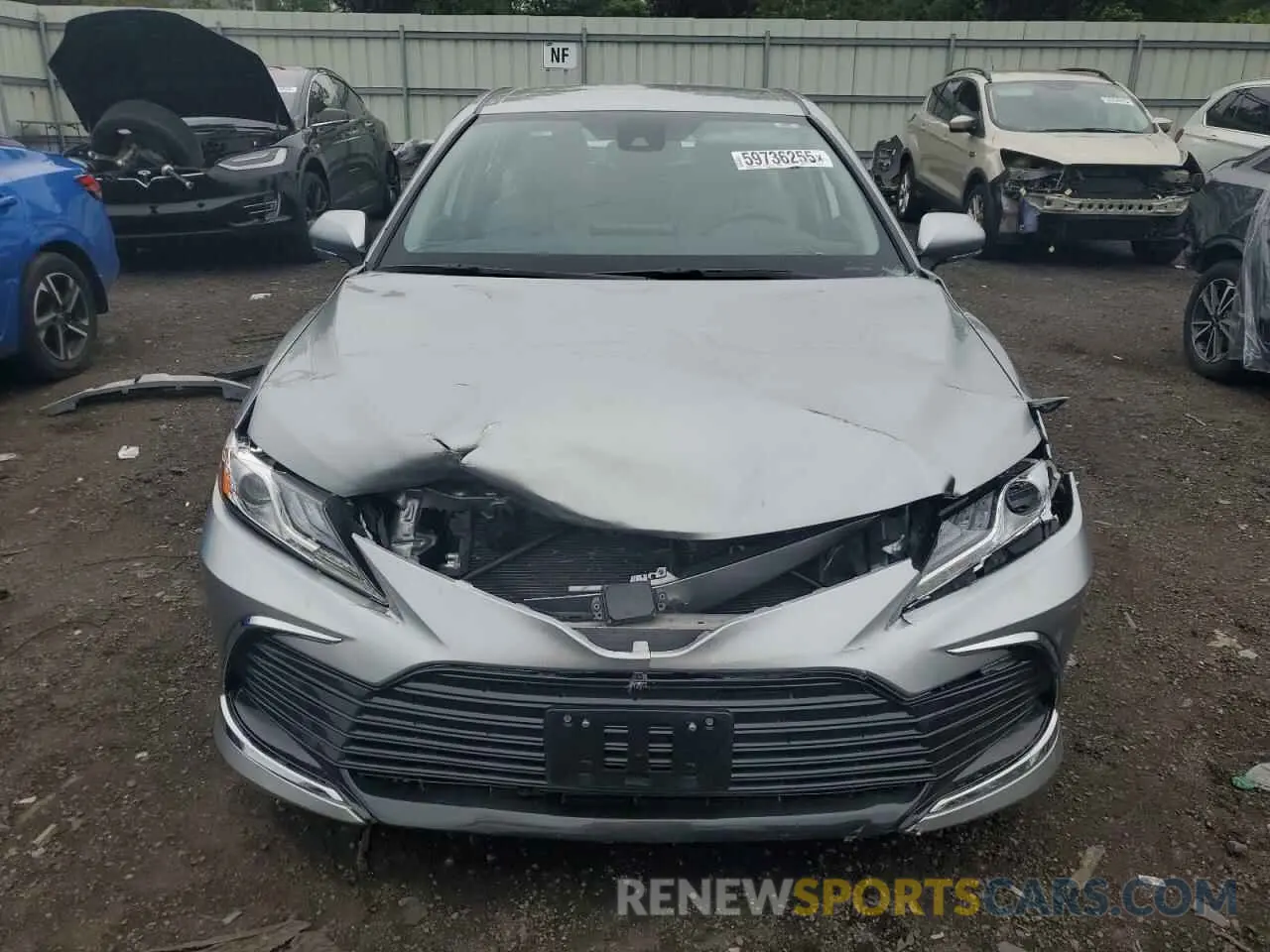 5 fotografías del automóvil dañado 4T1F11BKXPU076979 TOYOTA CAMRY 2023