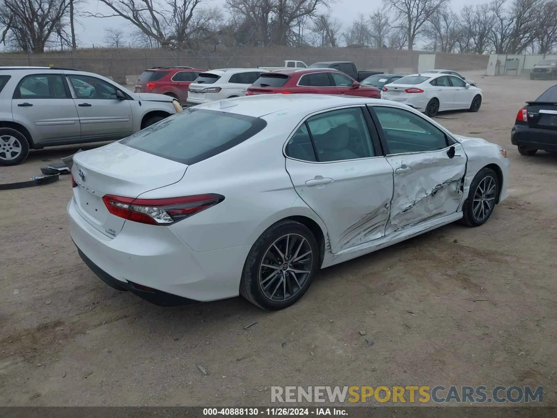 4 fotografías del automóvil dañado 4T1F31AK0PU602967 TOYOTA CAMRY 2023