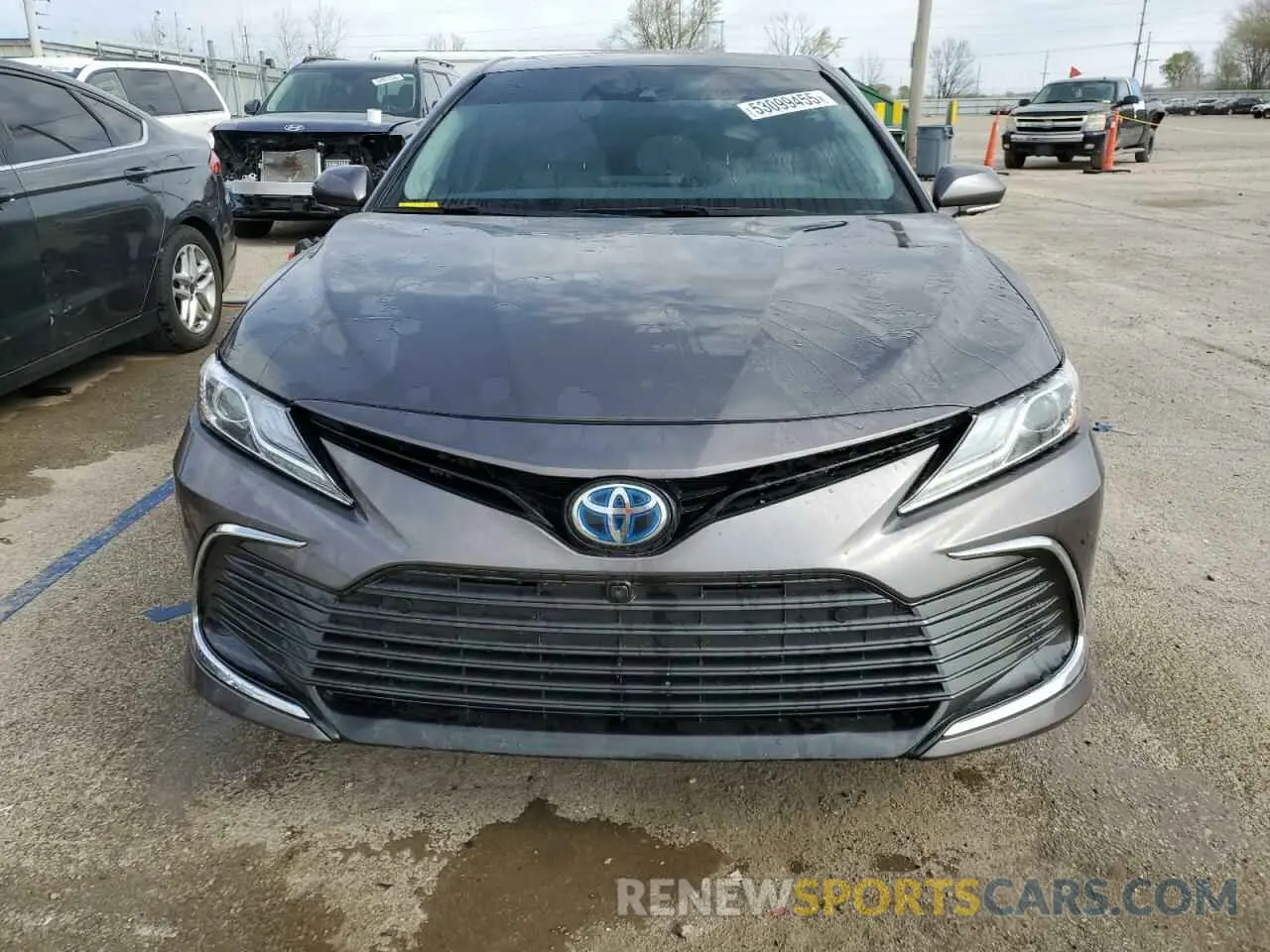 5 fotografías del automóvil dañado 4T1F31AK1PU619938 TOYOTA CAMRY 2023