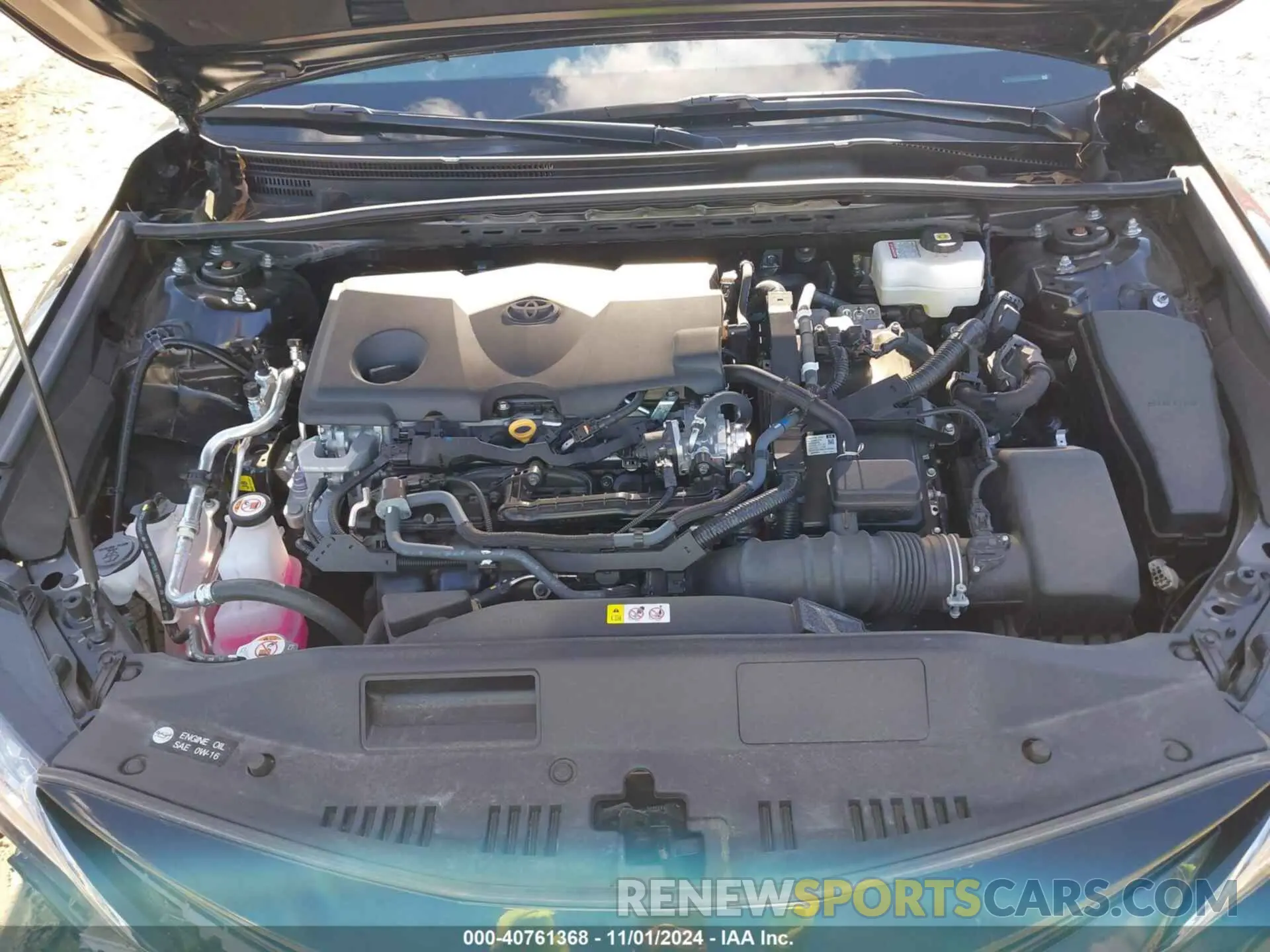 10 fotografías del automóvil dañado 4T1F31AK7PU613318 TOYOTA CAMRY 2023