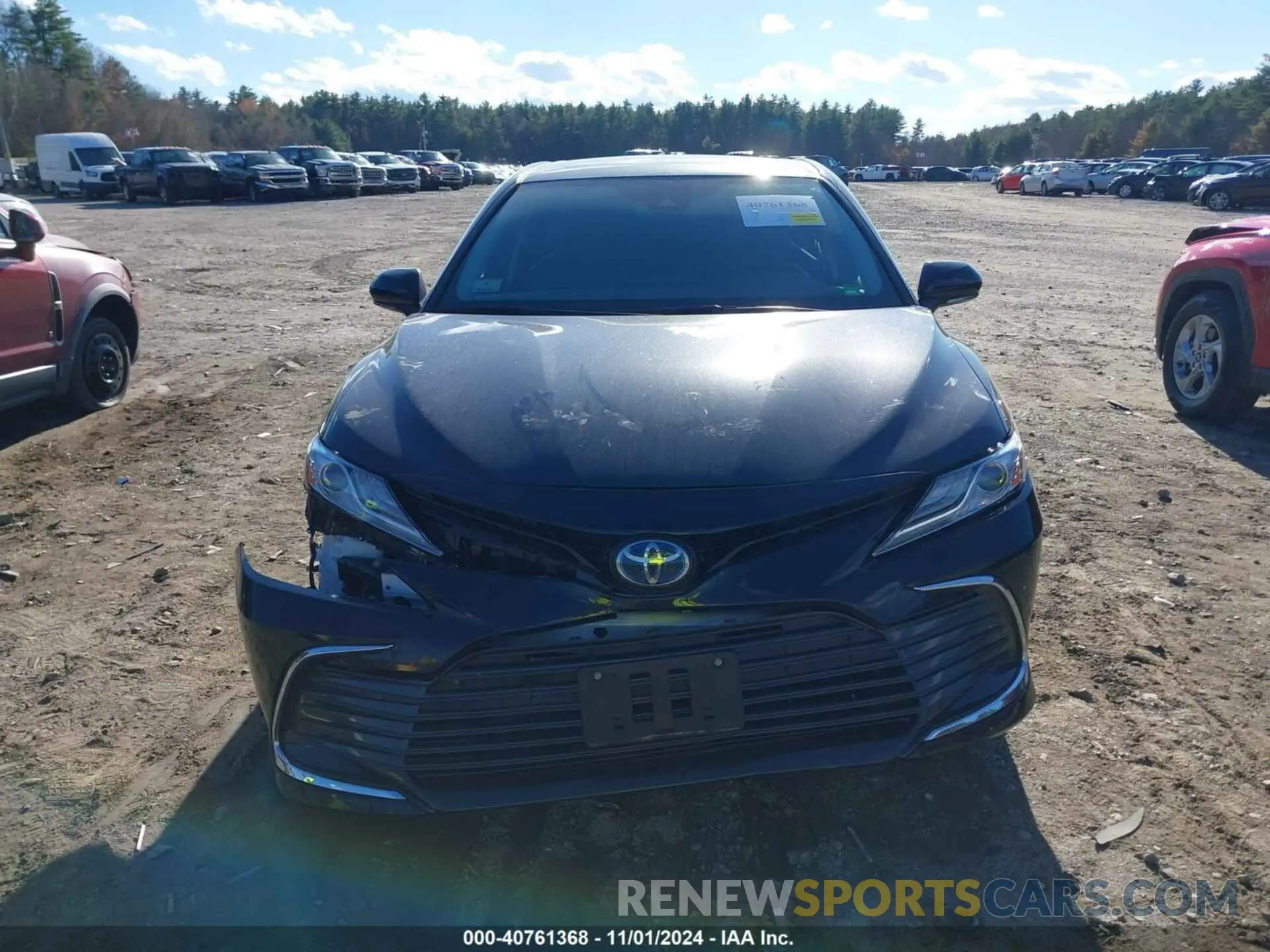 12 fotografías del automóvil dañado 4T1F31AK7PU613318 TOYOTA CAMRY 2023